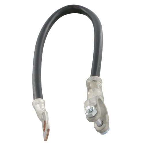 Massakabel 25mm² met 10mm oog en accuklem 400mm