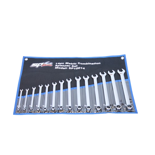 SP Tools Ringsteeksleutelset 14-delig metrisch 6-19mm