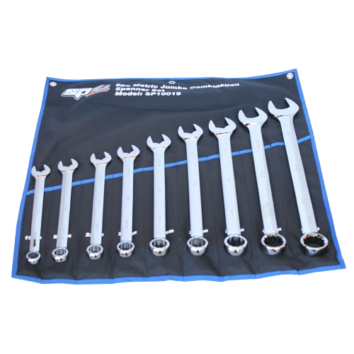 SP Tools Ringsteeksleutelset Jumbo 9-delig metrisch 19-36mm